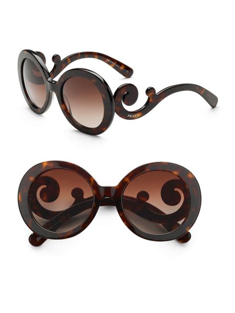 black prada baroque sunglasses|prada baroque sunglasses knockoff.